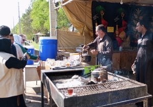 گزارش تصویری از اولین کاروان رسانه ای بسیج رسانه استان خوزستان به مرزچذابه